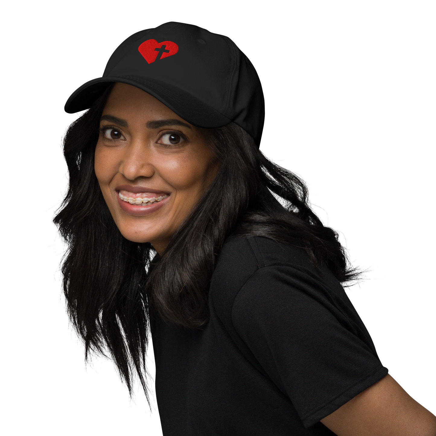 Ball Cap | Heart & Cross