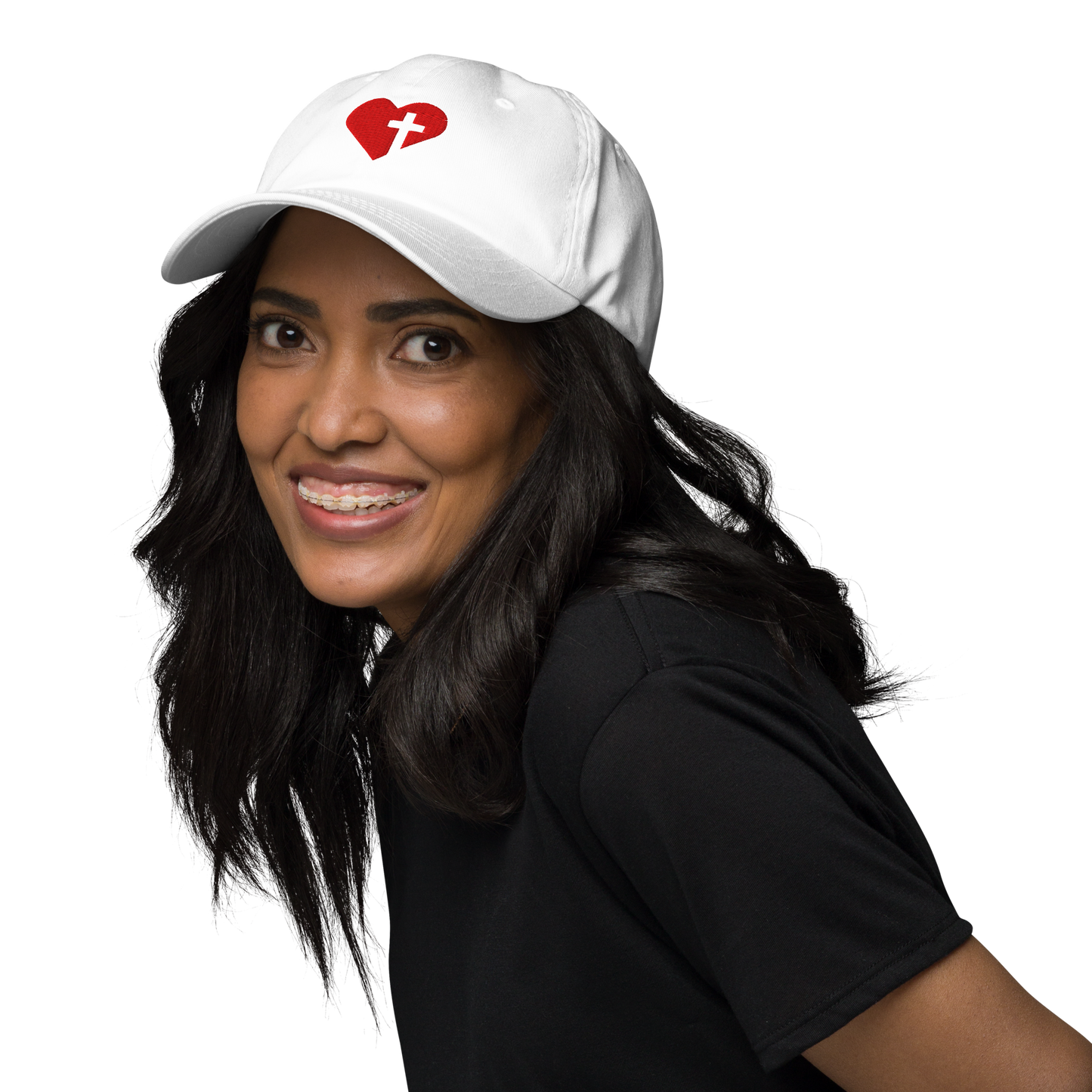 Ball Cap | Heart & Cross